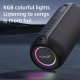 Enceinte Bluetooth 20W Haute Puissance Avec Lumières RGB Son Surround 360° Batterie 3600mAh Bluetooth 5.2 - www.yonis-shop.com
