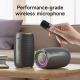 Enceinte Bluetooth Sans Fil Karaoke Avec Lumières RGB Et Microphone Double - www.yonis-shop.com