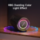 Enceinte Bluetooth Sans Fil Karaoke Avec Lumières RGB Et Microphone Double - www.yonis-shop.com