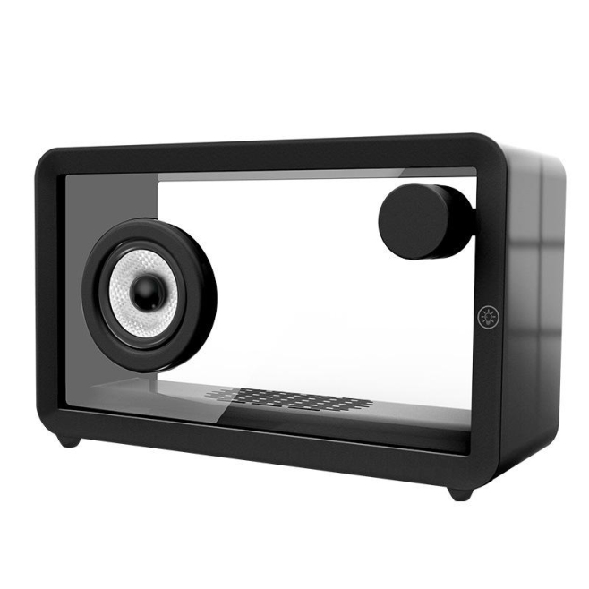 Enceinte Bluetooth Transparente Avec Subwoofer Et Lumière D'Ambiance Haute Qualité Audio - www.yonis-shop.com