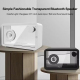Enceinte Bluetooth Transparente Avec Subwoofer Et Lumière D'Ambiance Haute Qualité Audio - www.yonis-shop.com