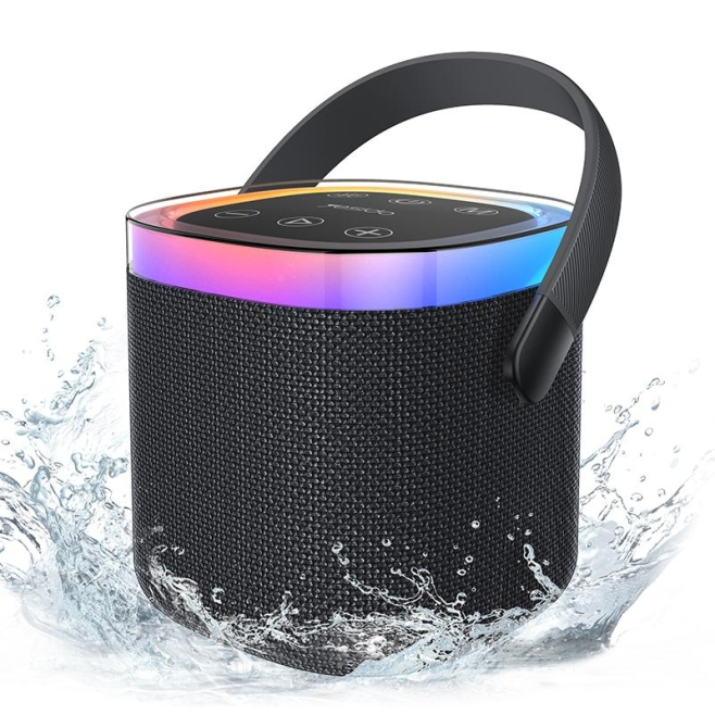 Enceinte Bluetooth Portable Étanche Avec Lumière RGB et Longue Autonomie - www.yonis-shop.com