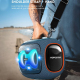 Enceinte Bluetooth 120W Avec Microphones Pour Karaoké Étanche IPX6 Autonomie 10 Heures - www.yonis-shop.com