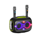 Enceinte Bluetooth 120W Avec Microphones Pour Karaoké Étanche IPX6 Autonomie 10 Heures - www.yonis-shop.com