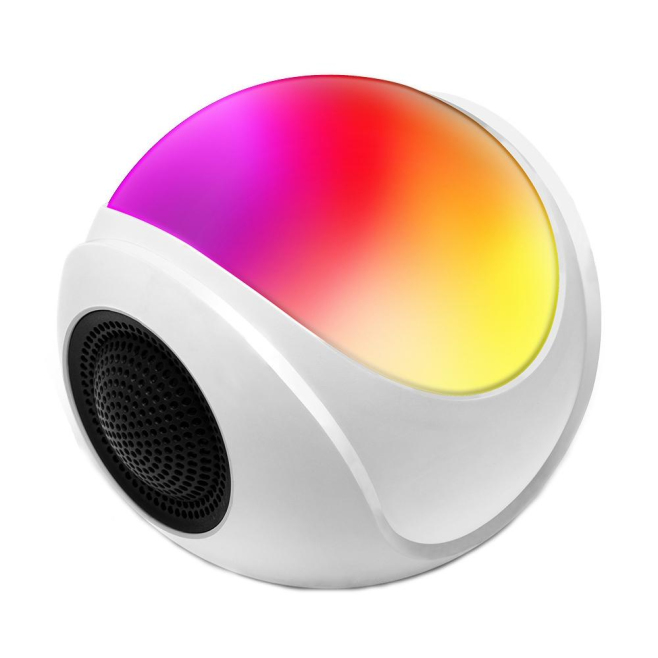 Mini Enceinte Bluetooth Avec Lumière RGB Et Son Surround 360 Degrés - www.yonis-shop.com