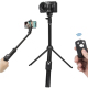 Perche À Selfie Avec Télécommande Bluetooth Trépied Portable Léger Et Robuste Pour Téléphones Et Appareils Photo - www.yonis-...