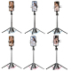 Perche À Selfie Bluetooth Trépied Télescopique 102CM Aluminium Léger Et Portable Avec Télécommande Rotation 360° - www.yonis-...
