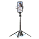 Perche À Selfie Bluetooth Trépied Léger Et Portable Avec Lumière Intégrée Rotation 360° - www.yonis-shop.com