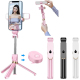Perche À Selfie Bluetooth Avec Lumière LED Réglable Et Télécommande - www.yonis-shop.com