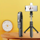 Perche À Selfie Bluetooth Avec Lumière Intégrée Rotation 360° Extensible Et Télécommande