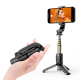 Mini Perche À Selfie Bluetooth Avec Trépied Stable Télécommande Sans Fil Et Rotation Horizontale Verticale - www.yonis-shop.com