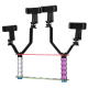 Perche À Selfie Multi-Usage Avec Support Pour Diffusion En Direct Et Stabilisateur Pour Smartphone - www.yonis-shop.com