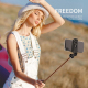 Perche À Selfie Bluetooth Réglable 100cm Avec Trépied Et Télécommande Intégrée - www.yonis-shop.com