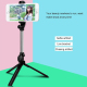 Perche À Selfie Multifonction Bluetooth Avec Trépied Intégré Et Télécommande - www.yonis-shop.com
