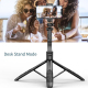 Perche À Selfie Bluetooth Pliable Avec Trépied Et Stabilisateur 360 Degrés Pour Android Et iOS - www.yonis-shop.com