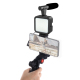 Perche À Selfie 3 En 1 Kit Vidéo Avec Trépied LED Et Microphone Portable - www.yonis-shop.com