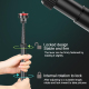 Perche À Selfie Bluetooth Avec Trépied En Alliage D'Aluminium Hauteur Réglable 1.5m Compacte Et Durable - www.yonis-shop.com