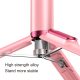Perche À Selfie Bluetooth Avec Trépied Intégré Rose Télécommande Rotation Ajustable USB Charge - www.yonis-shop.com
