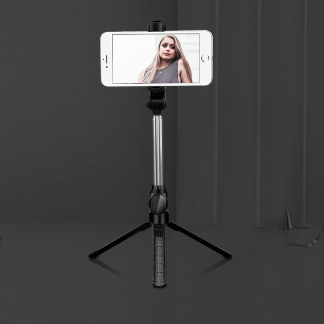 Perche À Selfie Bluetooth Trépied Support Téléphone Portable Blanc 360 Degrés Rotatif Télécommande Intégrée - www.yonis-shop.com