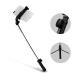 Perche À Selfie Bluetooth Trépied Support Téléphone Portable Blanc 360 Degrés Rotatif Télécommande Intégrée - www.yonis-shop.com