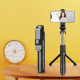 Perche À Selfie Bluetooth Avec Lumière Intégrée Rotation 360 Degrés Extensible Jusqu'à 96.5cm