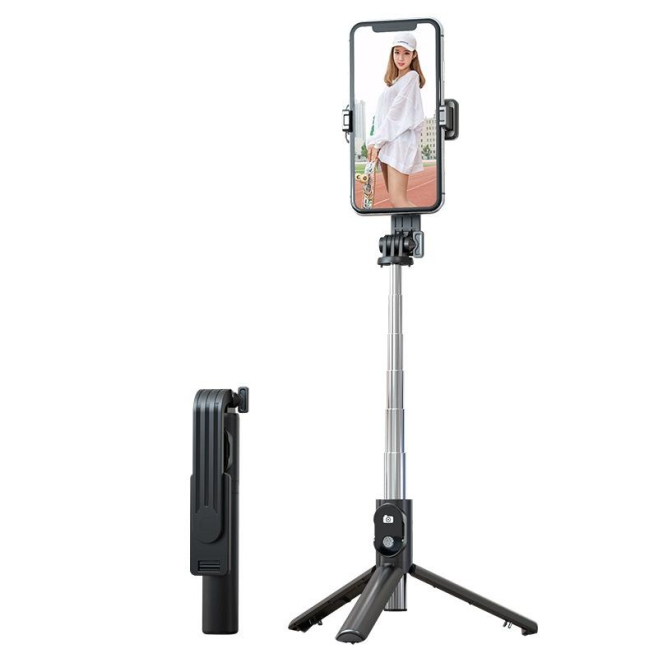 Perche À Selfie Rotation 360 Degrés Pliable Bluetooth Durable Et Stable - www.yonis-shop.com