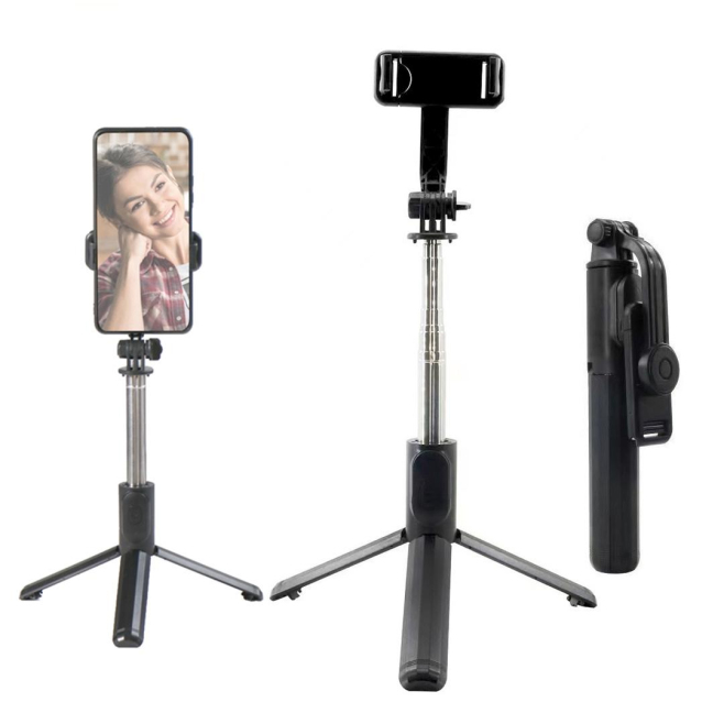 Perche À Selfie Multifonctionnelle Avec Trépied Bluetooth Détachable Et Rotation Libre - www.yonis-shop.com