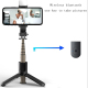 Perche À Selfie Bluetooth Avec Trépied Et Lumière LED Pour Android Et iOS 360 Degrés Rotation - www.yonis-shop.com