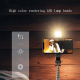 Perche À Selfie Bluetooth Avec Trépied Et Lumière LED Pour Android Et iOS 360 Degrés Rotation - www.yonis-shop.com