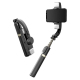 Perche À Selfie Avec Lumière Intégrée Et Télécommande Bluetooth Rétractable 360°