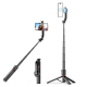 Perche À Selfie Magnétique Bluetooth Avec Trépied De Bureau Et Support Téléphone Extensible