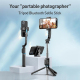 Perche À Selfie Bluetooth Avec Trépied Détachable Et Télécommande - www.yonis-shop.com