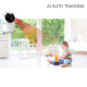 Babyphone Camera Sans Fil 360° HD Vision Nocturne Détection Mouvement Audio Bidirectionnel Alarme Intelligente Stockage TF 12...
