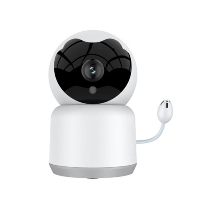 Babyphone Camera Sans Fil 1080P Avec Capteur Température Humidité Vision Nocturne Audio Bidirectionnel Détection Mouvement Al...