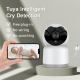 Babyphone Camera Sans Fil 1080P Avec Capteur Température Humidité Vision Nocturne Audio Bidirectionnel Détection Mouvement Al...