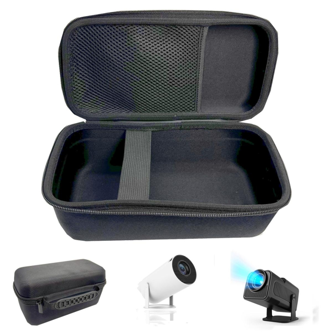Accessoires Vidéoprojecteur Sac De Rangement Portable Étanche Antichoc Avec Pochettes Pour Accessoires - www.yonis-shop.com