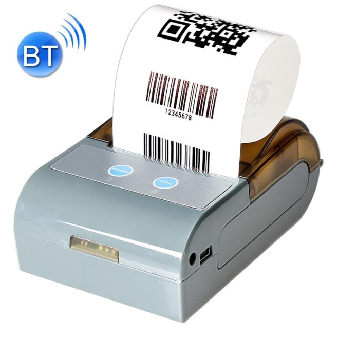 Mini Imprimante Thermique Portable Bluetooth 58mm Haute Vitesse Longue Autonomie Facile À Utiliser - www.yonis-shop.com