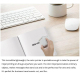 Mini Imprimante Portable 1200 DPI Facile À Utiliser Impression Multi-Surface Connexion Wifi USB Type-C Longue Durée De Batter...