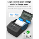 Mini Imprimante Thermique Portable Bluetooth 4.0 58mm Compatible Android iOS Windows Haute Vitesse 90mm/s Longue Durée de Vie...
