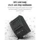Mini Imprimante Thermique Portable Bluetooth 4.0 58mm Compatible Android iOS Windows Haute Vitesse 90mm/s Longue Durée de Vie...