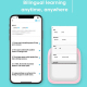 Mini Imprimante Bluetooth Portable Auto-adhésive Avec Papier Inclus Haute Résolution 200DPI Pour Photos Étiquettes Messages E...