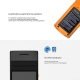 Mini Imprimante Multifonction Écran IPS 5.5 Pouces Protection IP65 Terminal Intelligent Tout-en-Un avec Imprimante Thermique ...