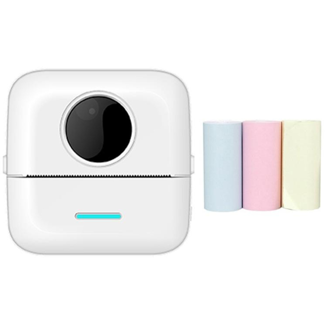 Mini Imprimante Bluetooth Thermique Avec Papier Couleur Support Réseau Graffiti DIY Batterie Longue Durée - www.yonis-shop.com