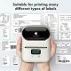 Mini Imprimante Bluetooth Portable Sans Encre Pour Étiquettes Polyvalentes - www.yonis-shop.com