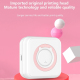 Mini Imprimante Bluetooth Sans Encre Pour Étiquettes Et Photos Haute Définition Compacte Et Portable Avec Batterie Longue Dur...