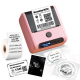 Mini Imprimante Bluetooth Portable Sans Encre Haute Résolution Pour Étiquettes QR Code - www.yonis-shop.com