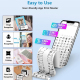Mini Imprimante Bluetooth Portable Sans Encre Haute Résolution Pour Étiquettes QR Code - www.yonis-shop.com