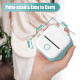 Mini Imprimante Thermique Portable Bluetooth Pour Étiquettes Et Photos Rose Haute Résolution Facile À Utiliser - www.yonis-sh...