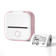 Mini Imprimante Thermique Portable Bluetooth Pour Étiquettes Et Photos Rose Haute Résolution Facile À Utiliser - www.yonis-sh...