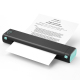 Mini Imprimante Bluetooth Sans Fil Portable Haute Résolution 203DPI Impression Rapide 13-15MM/S Batterie 1200mAh Compatible A...